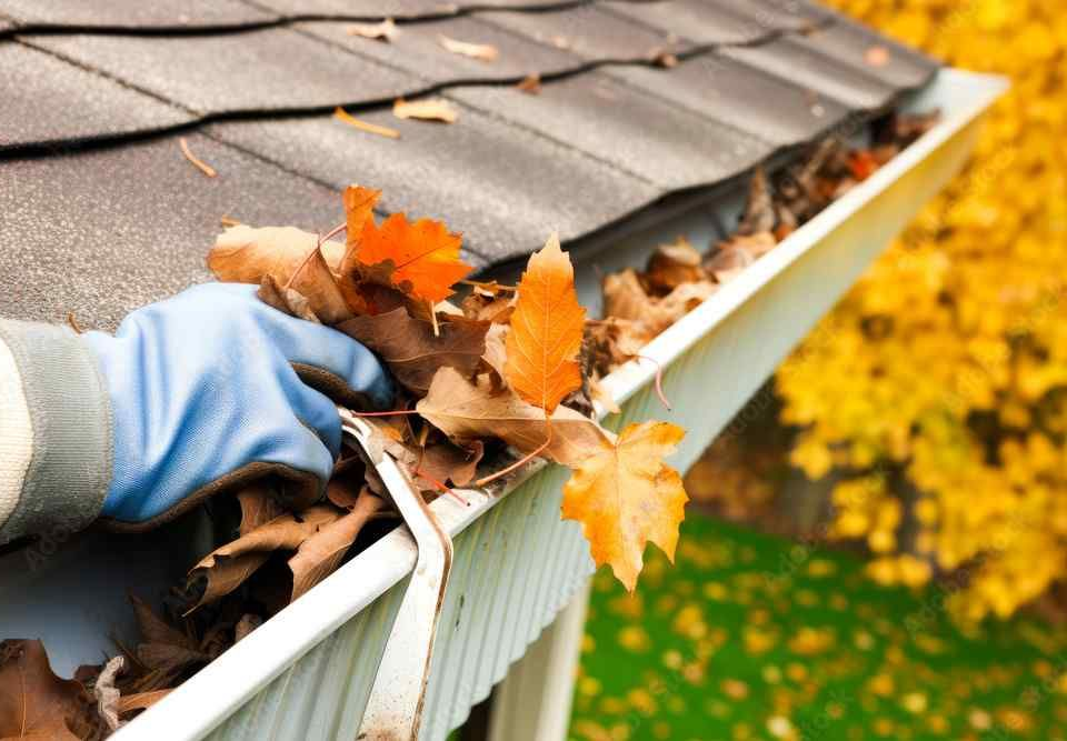 Gutter Cleaning in Fall
