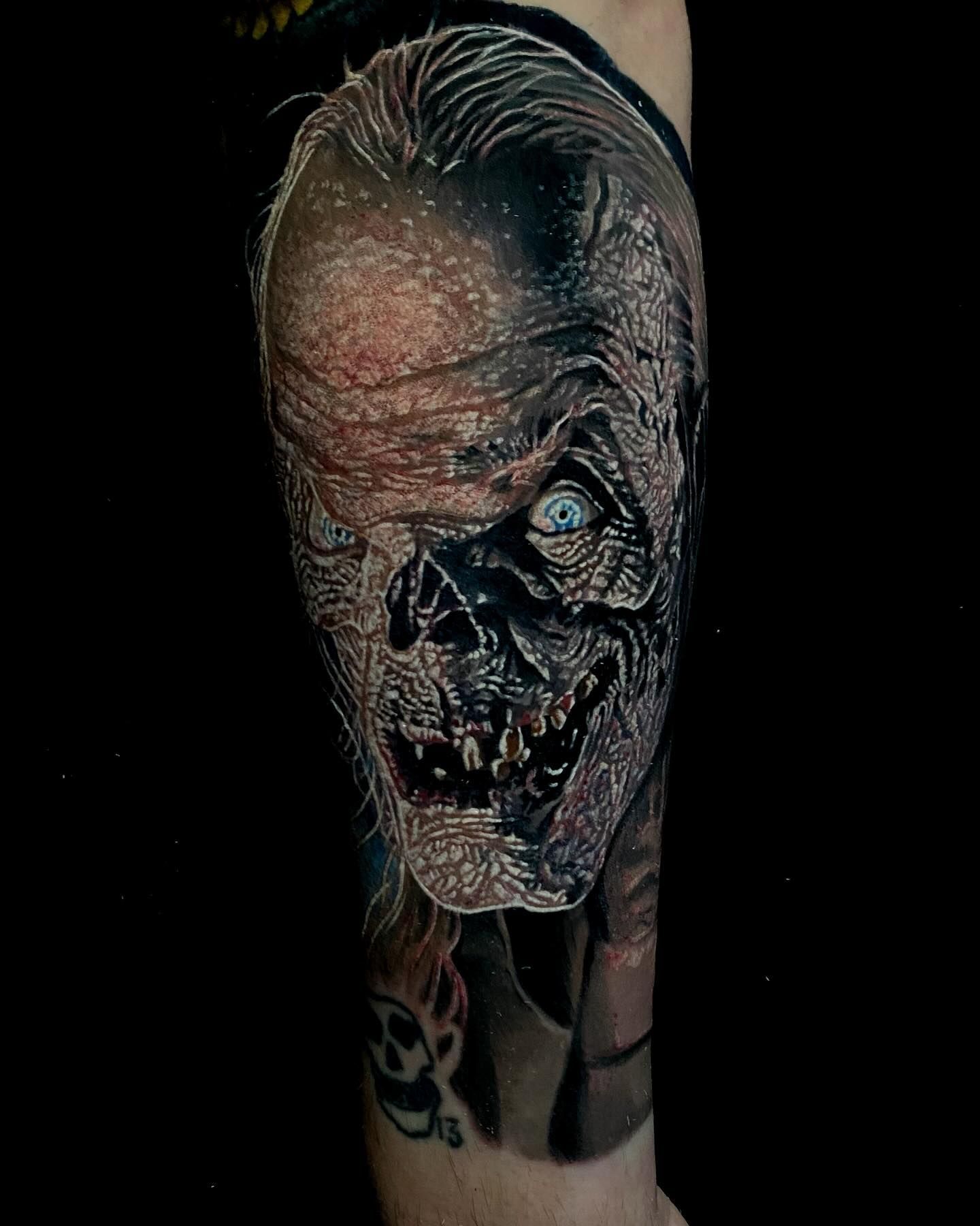 Man Wearing Ski Mask Tattoo - Anaheim, CA - Dave James Tattoos