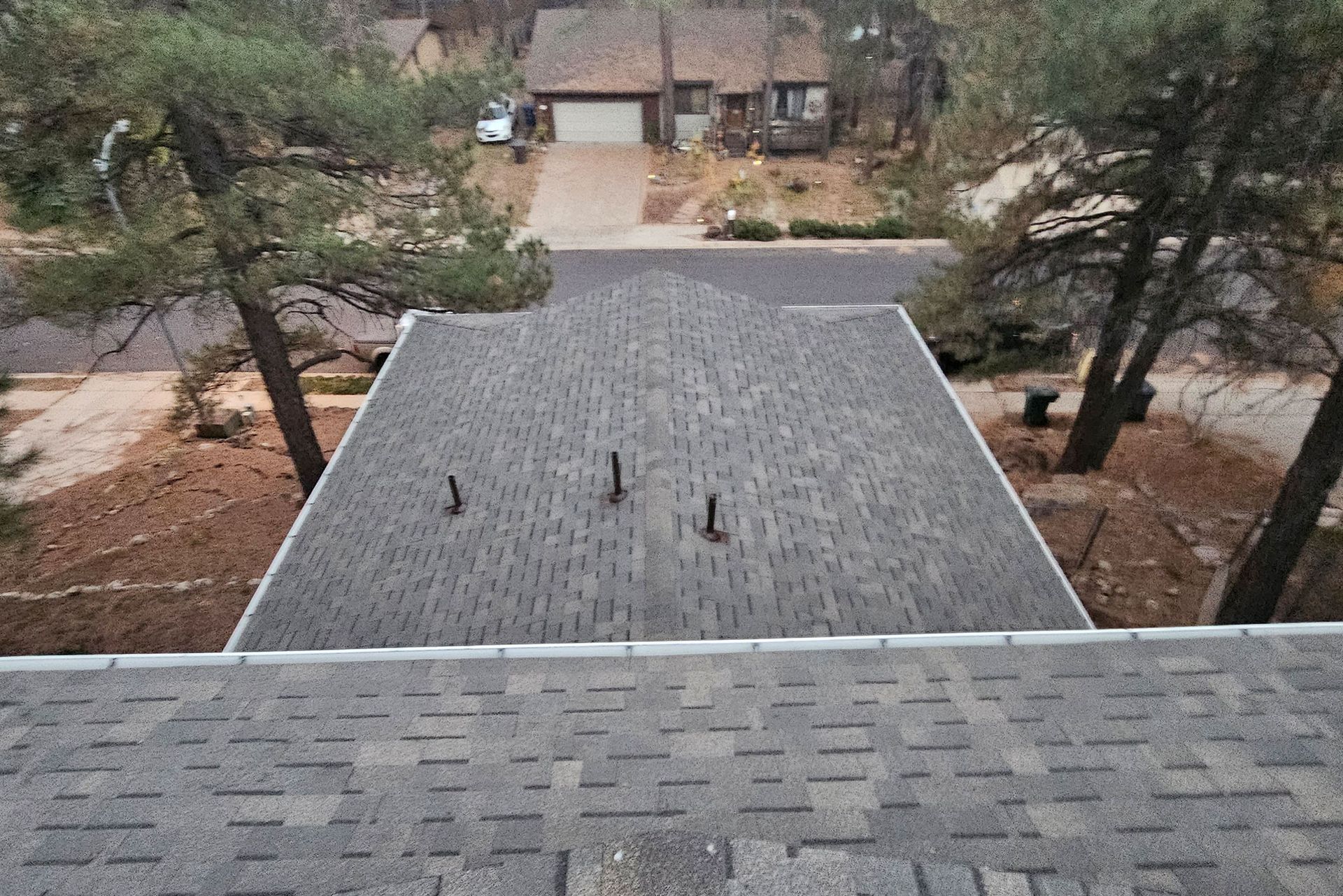 Aerial View of a Roof With a House — Flagstaff, AZ — Northern Arizona Building and Investments