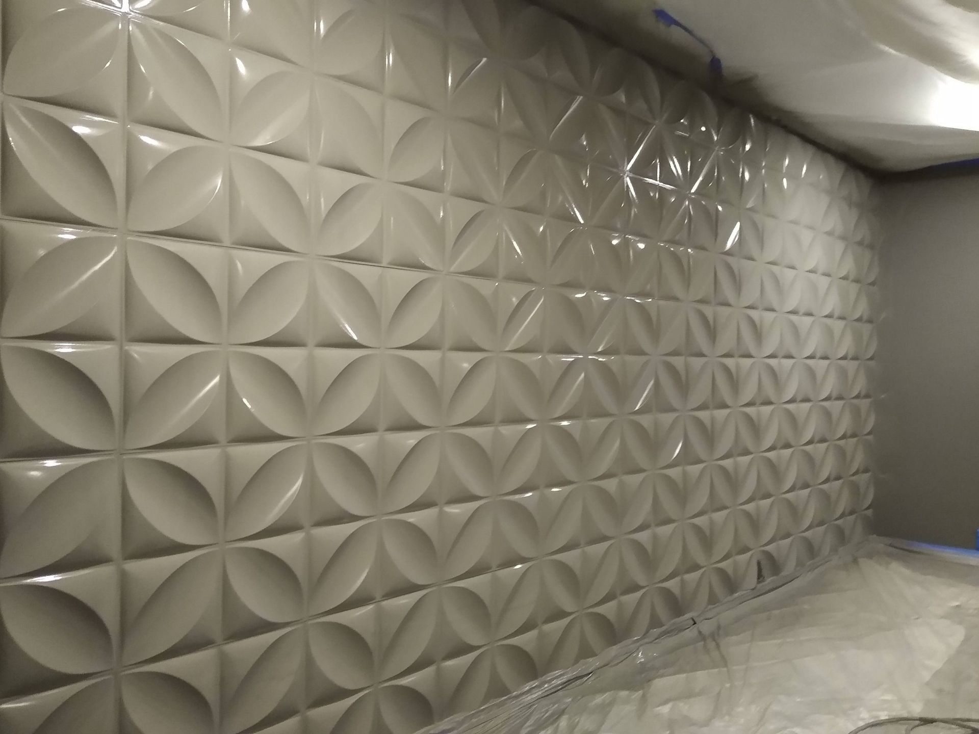 Wall With a Geometric Pattern — Austin, TX — ACA Electronics Inc.