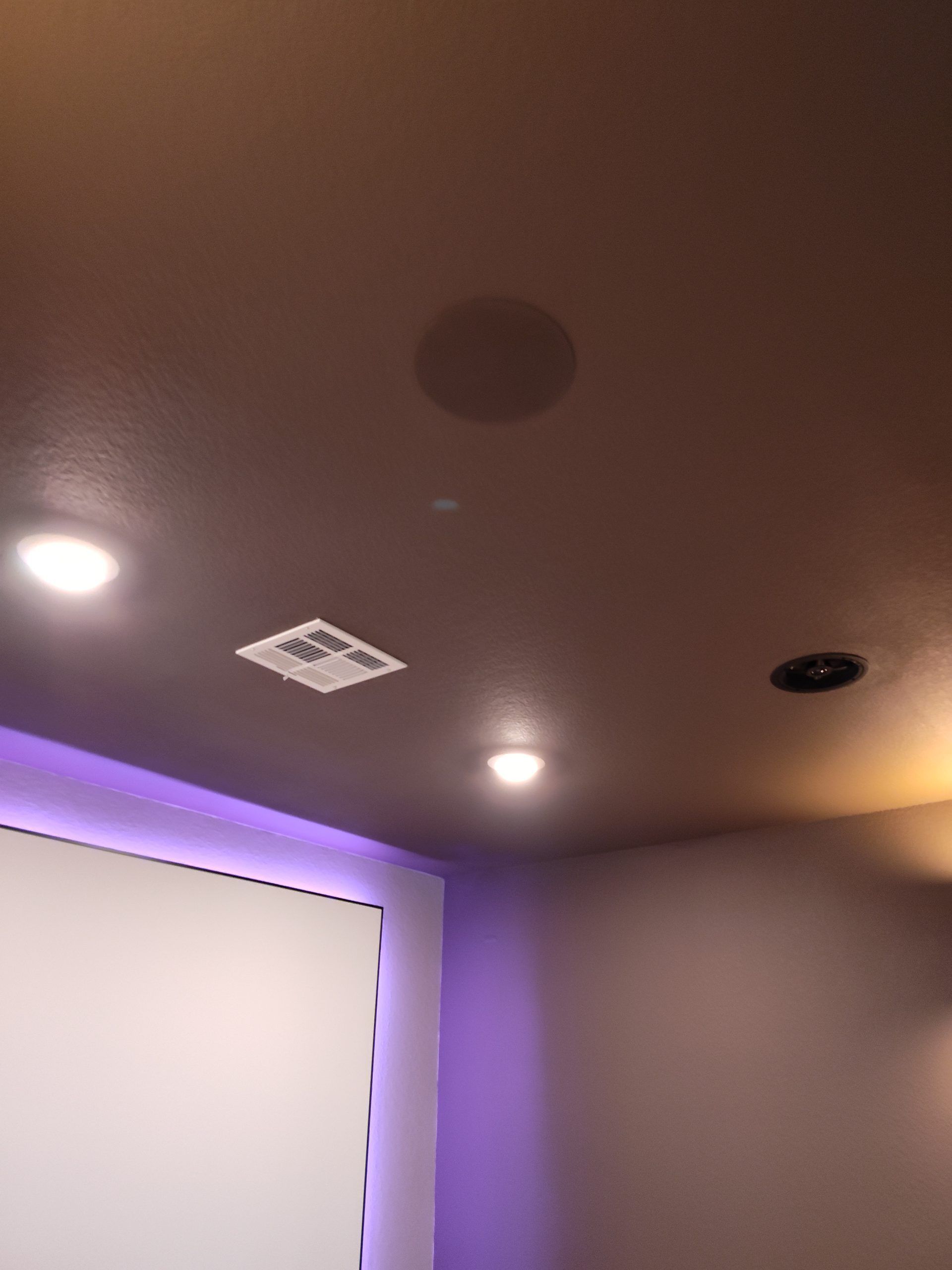 Room With a Projector Screen — Austin, TX — ACA Electronics Inc.