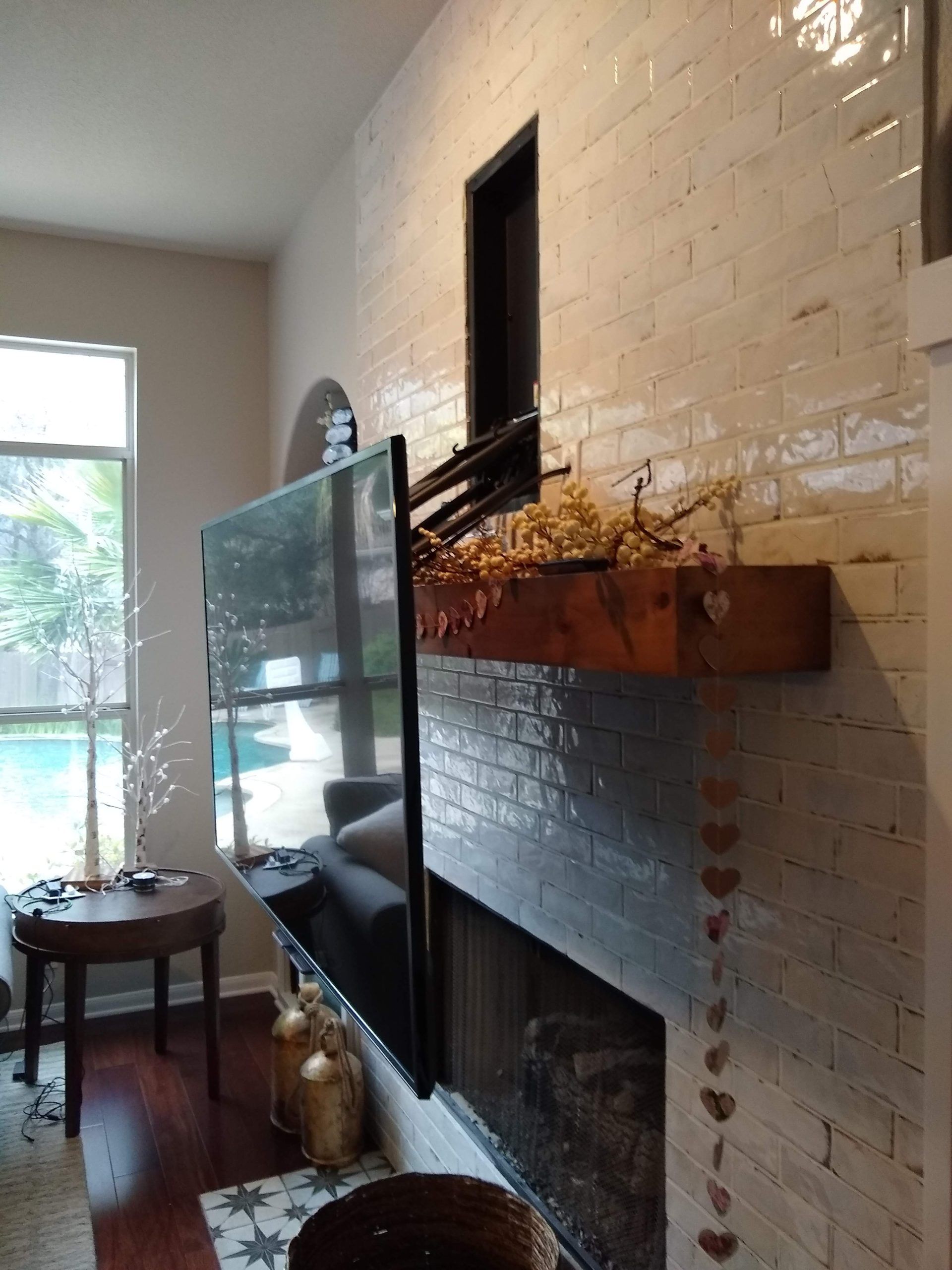 Living Room With a Fireplace — Austin, TX — ACA Electronics Inc.