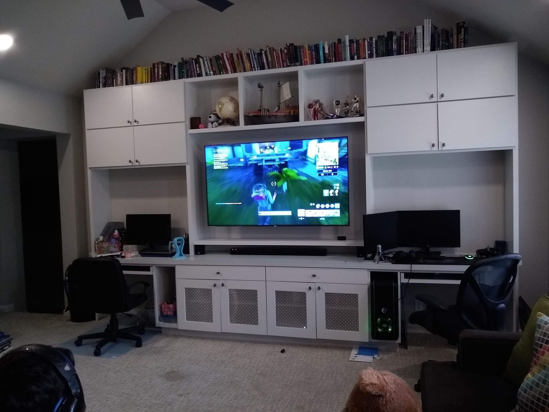 Living Room With a Large Flat Screen TV — Austin, TX — ACA Electronics Inc.