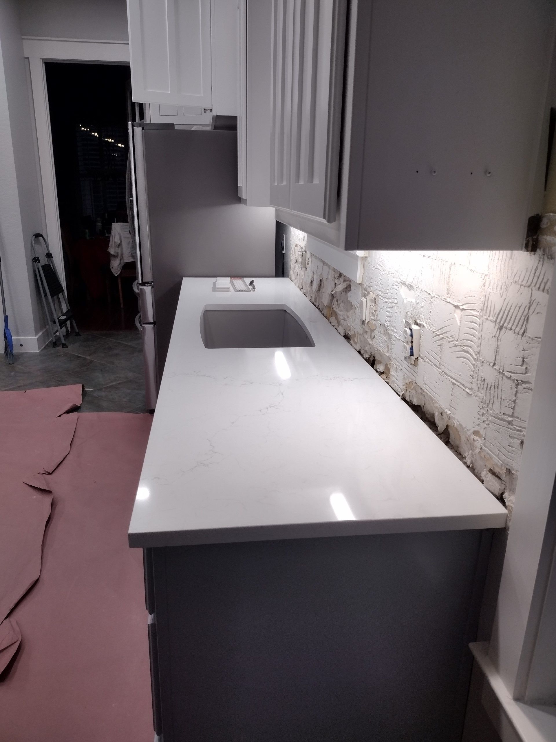 Kitchen With a White Counter Top and a Sink — Austin, TX — ACA Electronics Inc.
