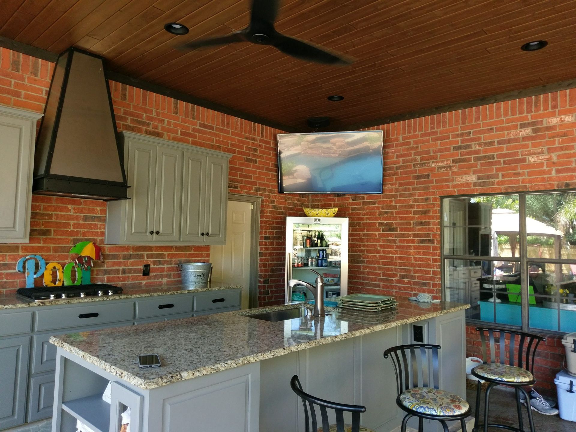 Kitchen With a Ceiling Fan — Austin, TX — ACA Electronics Inc.