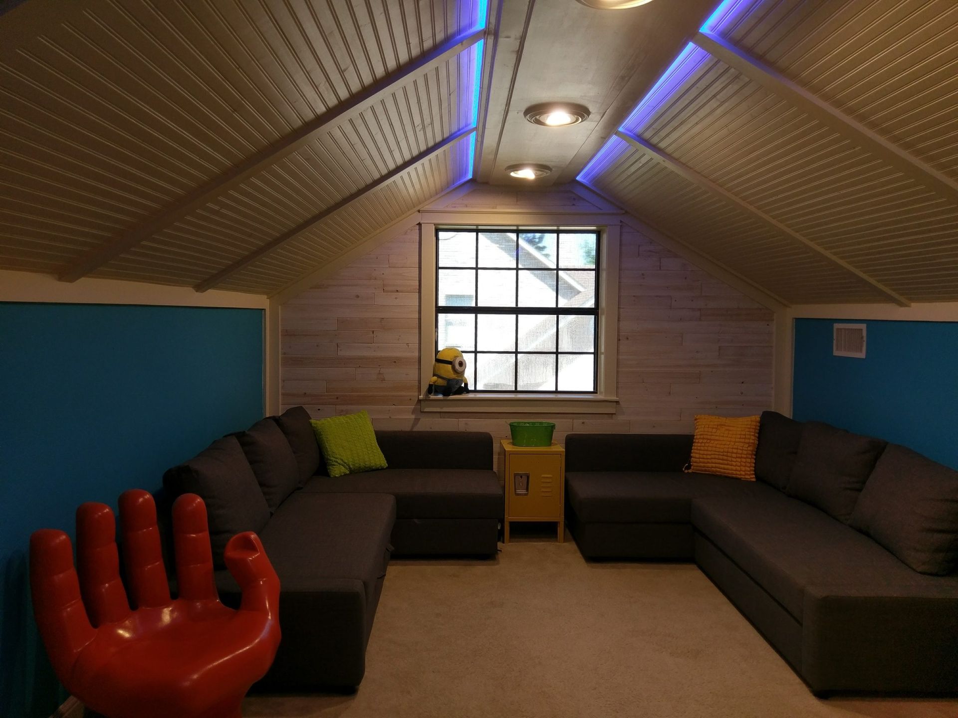 Living Room With a Sectional Couch — Austin, TX — ACA Electronics Inc.