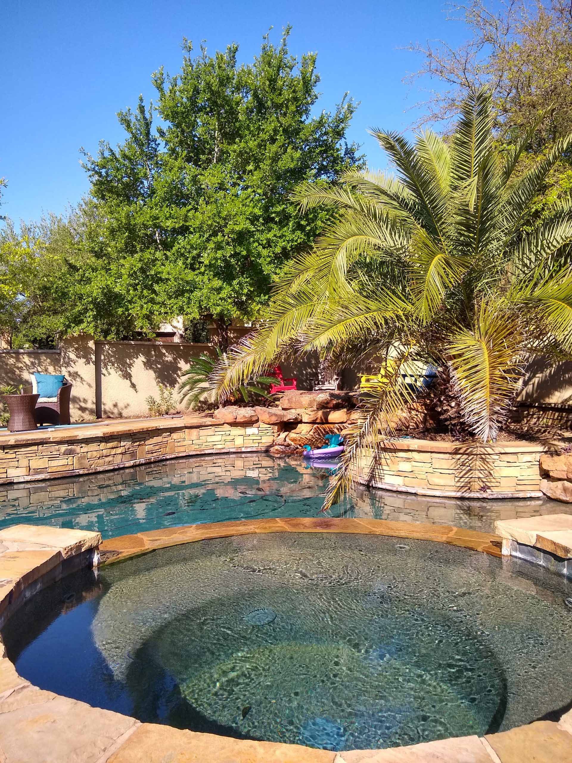 Swimming Pool With a Hot Tub — Austin, TX — ACA Electronics Inc.