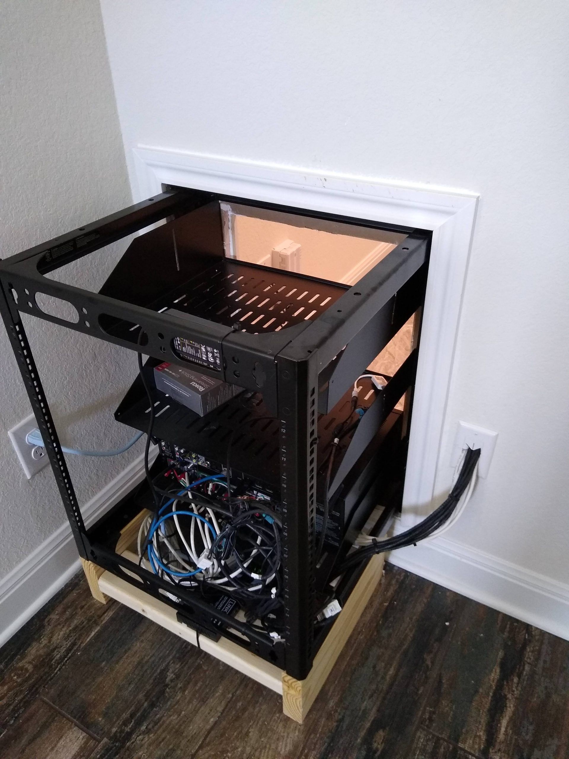 Computer Rack is Sitting in a Room — Austin, TX — ACA Electronics Inc.