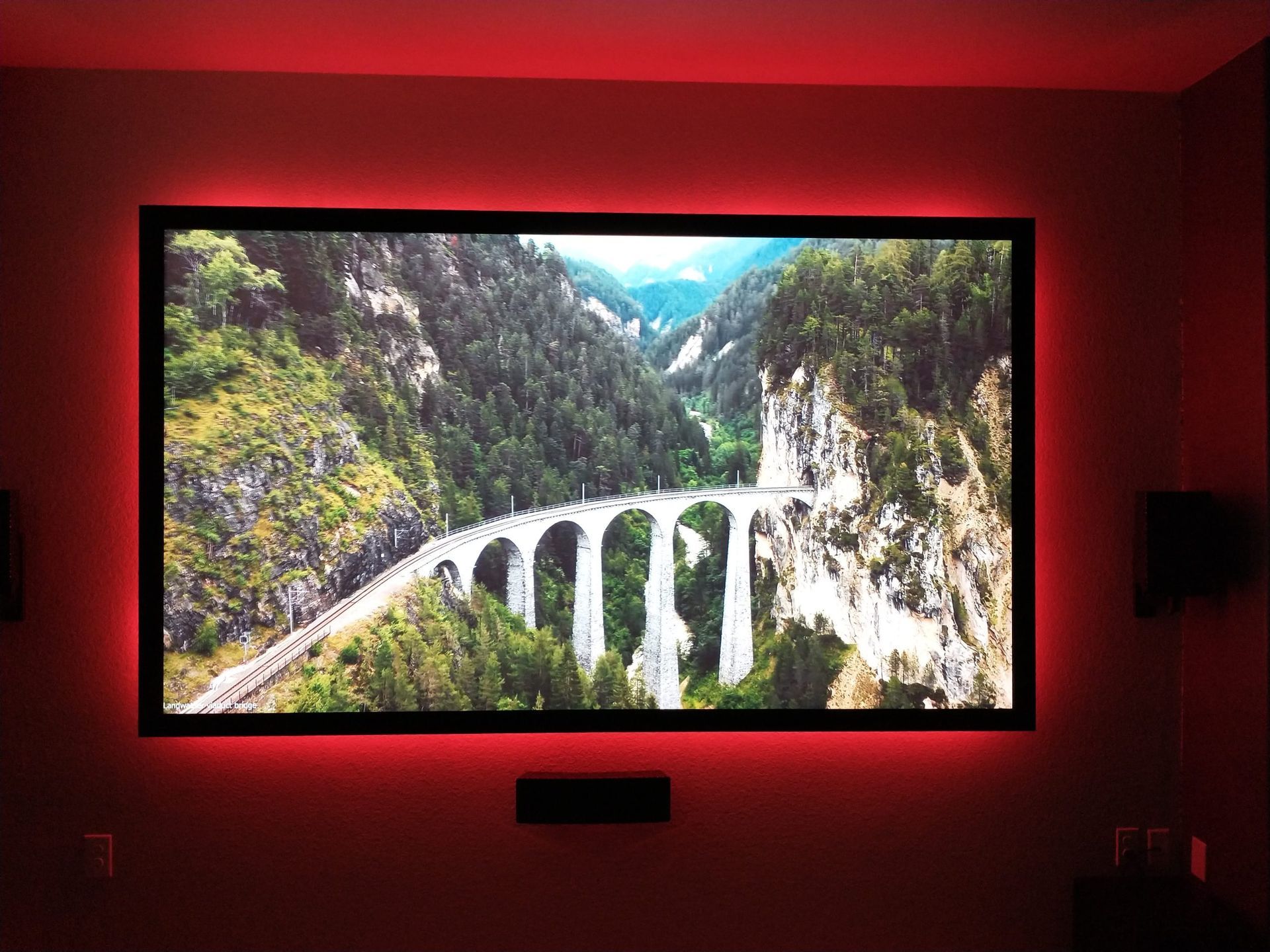 Large Screen Shows a Bridge — Austin, TX — ACA Electronics Inc.