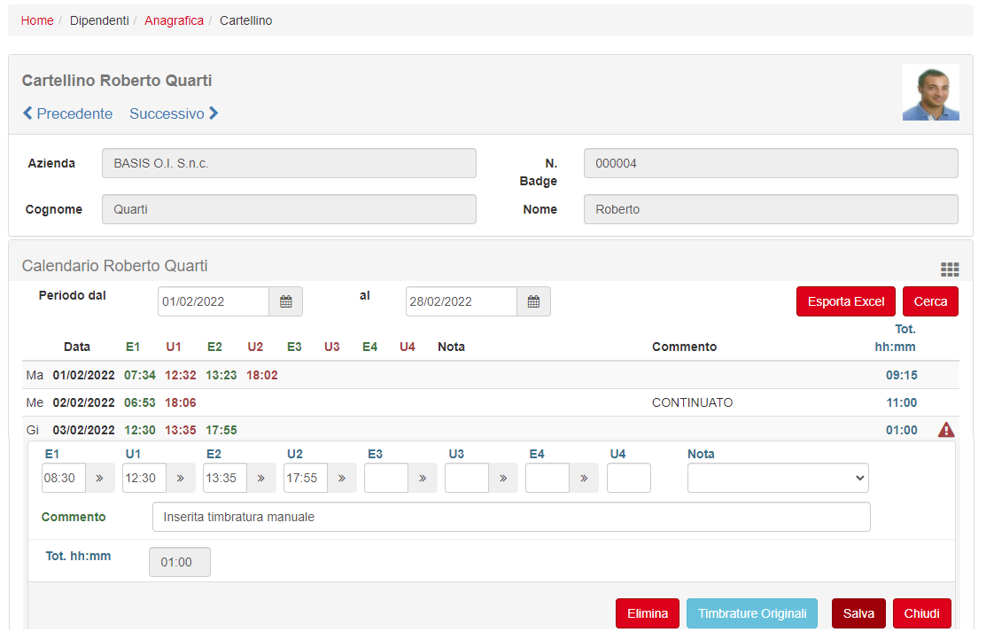 software gestione presenze dipendenti