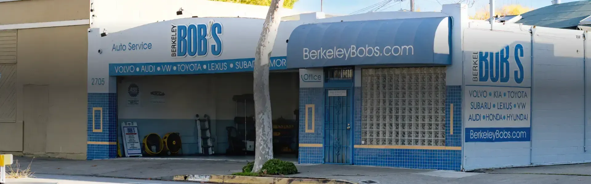 Outside our Shop at Berkeley, CA | Berkeley Bob's