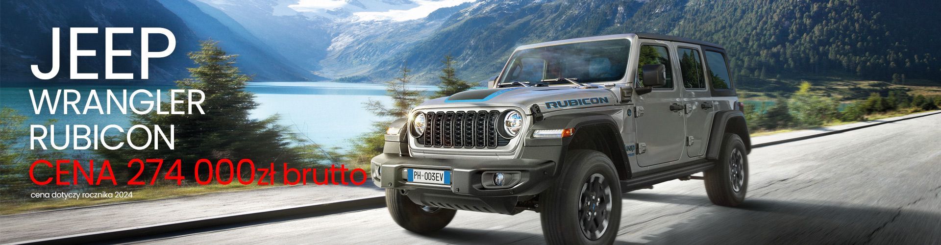 Atrakcyjny rabat na Jeep Wrangler Rubicon