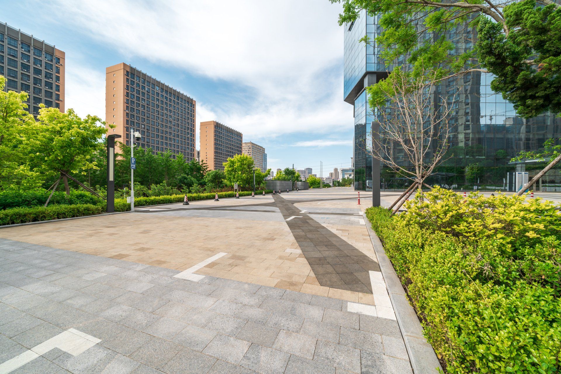 Streets Of Urban Financial District - San Antonio, TX - Cantu Contracting, Inc.
