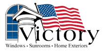 A logo for Victory Window.
