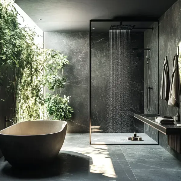 Spa-Like Bathroom Remodel Huntington Beach