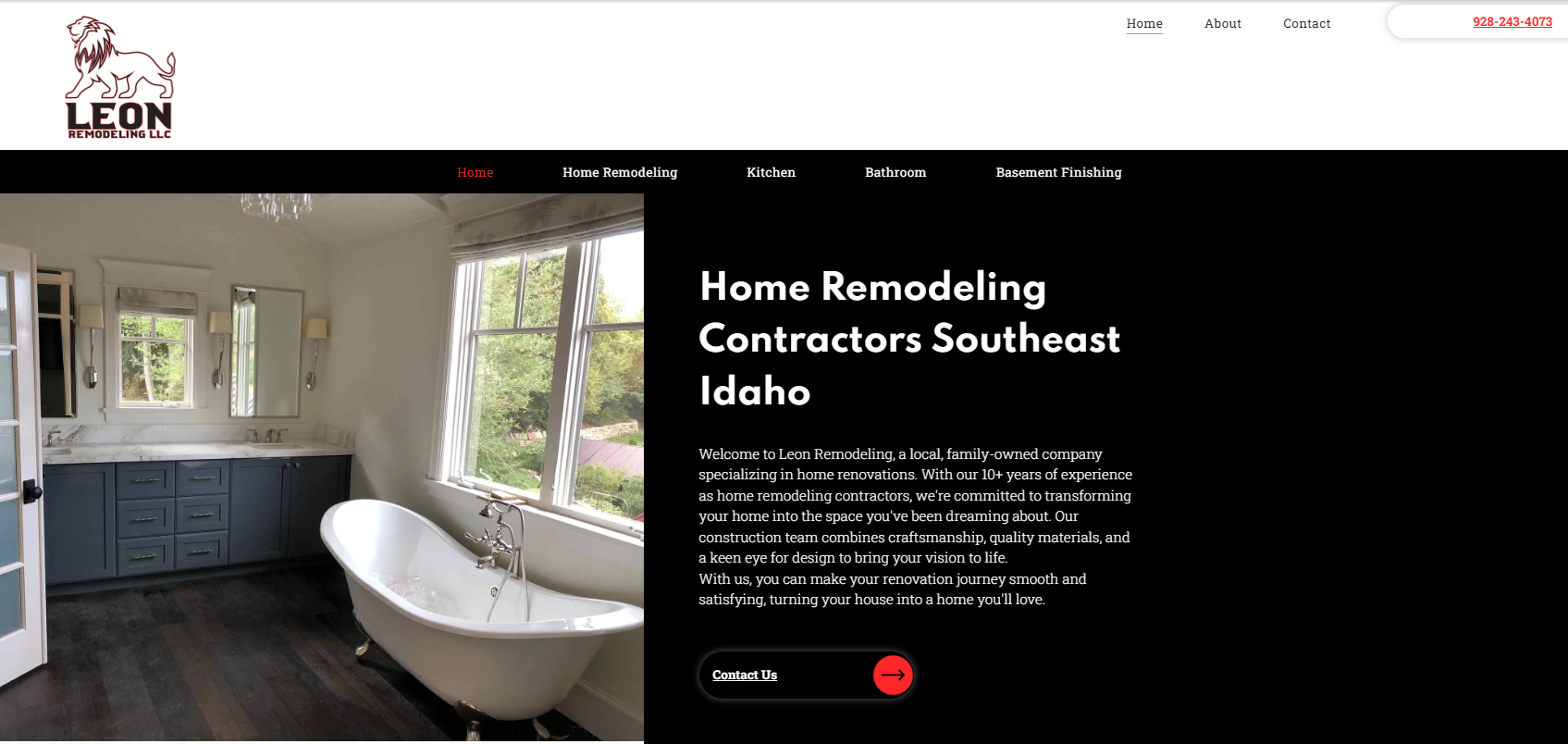 Leon Remodeling Website