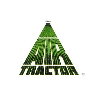 An air tractor logo that looks like a christmas tree.