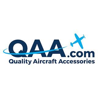 Quality aircraft accessories logo.