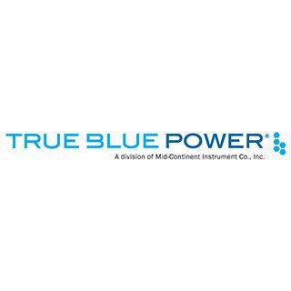 The true blue power logo is a division of mid continent instrument co. inc.