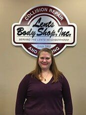 Troya Marler - Office Manager of Lents Body Shop