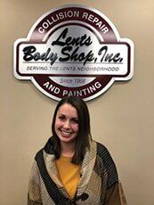 Laurel Miller - Estimator of Lents Body Shop