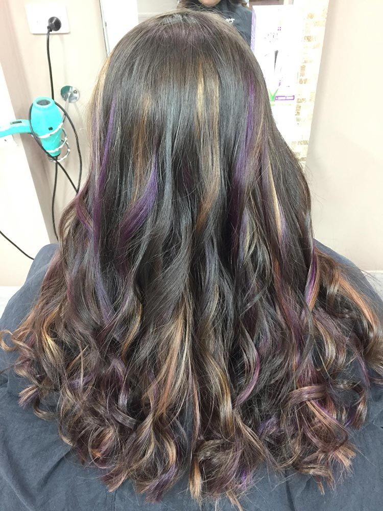 A Woman is Getting Her Hair Dyed in a Salon — Instyle Hair on B in Berserker, QLD