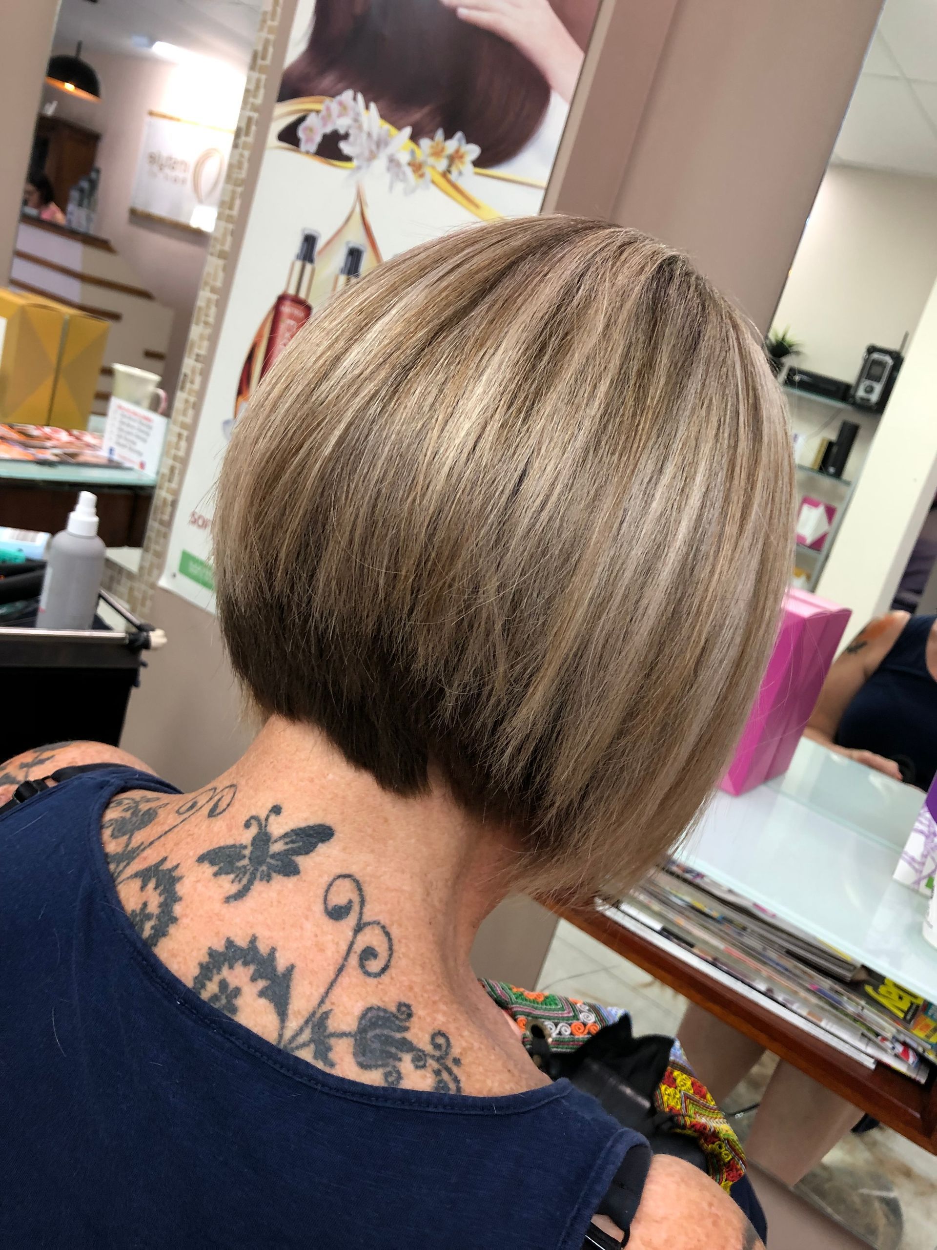 A Woman With Short Blonde Hir with Highlights— Instyle Hair on B in Berserker, QLD