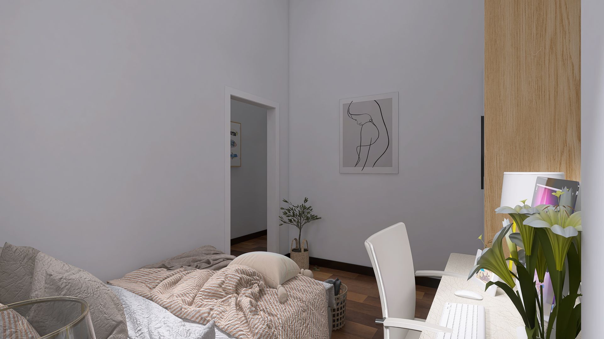 Render de una habitacion