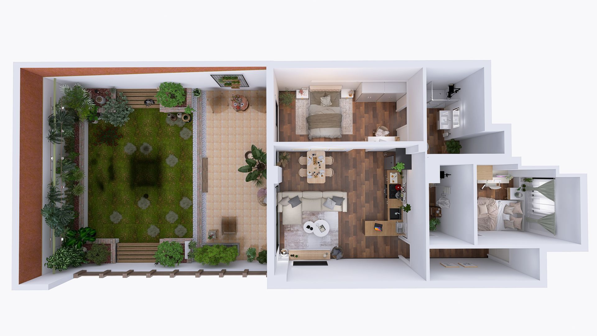 render de un plano