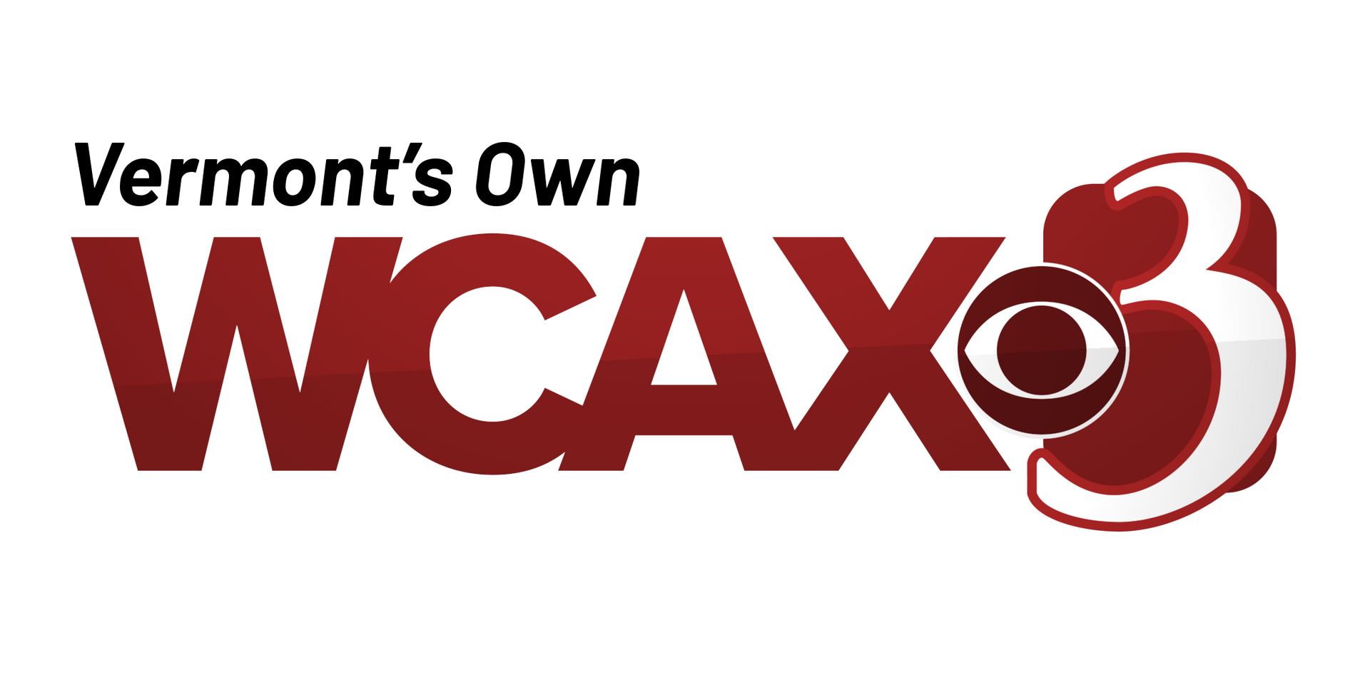 The logo for vermont 's own wcax 3