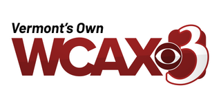 The logo for vermont 's own wcax 3