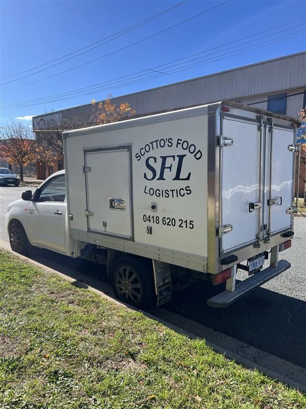 Food Delivery Truck — Scotto's Food Logistics in Mitchell, ACT