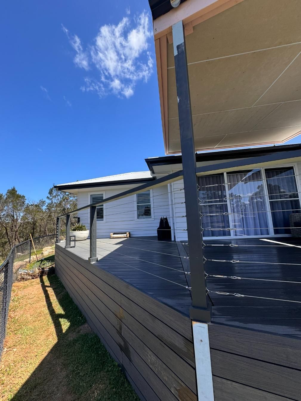 Exterior View of a House With a Deck — J&C Quality Construction in Goulburn, NSW