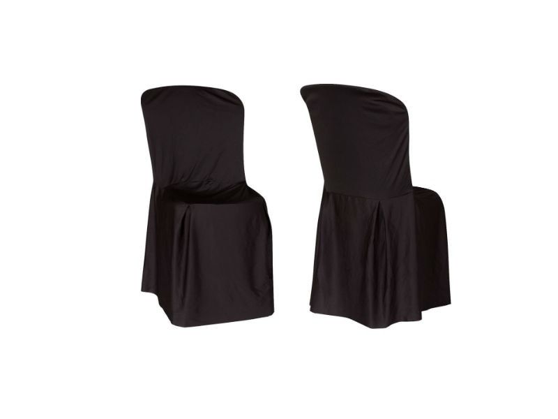 Aluguel de Capa de Cadeira Preta