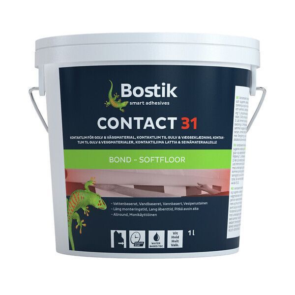 BOSTIK // VATNSKONTAKTLÍM 31 10 LTR