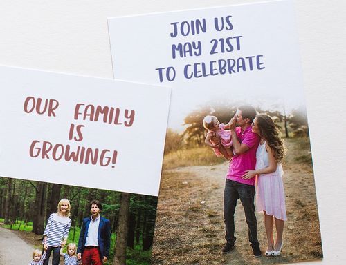 Double Sided Greeting Cards