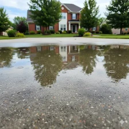 Polished concrete driveway safety Tampa, FL