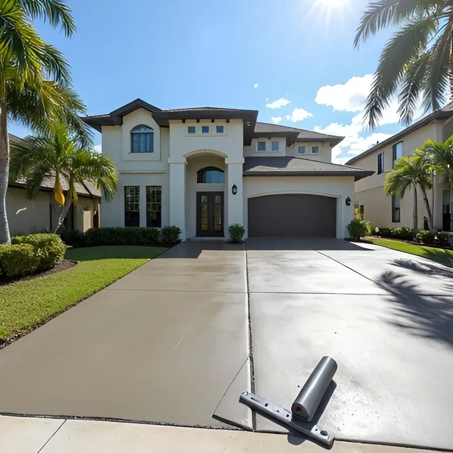 Tampa concrete driveway installation professional standards