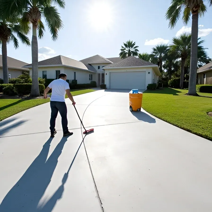 Tampa concrete driveway maintenance for longevity