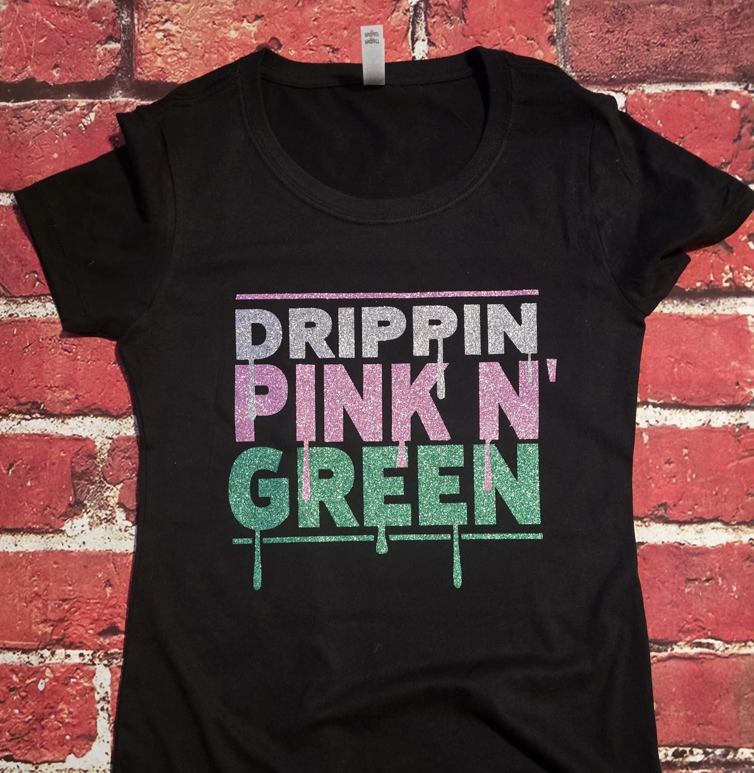 Drippin Pink N Green