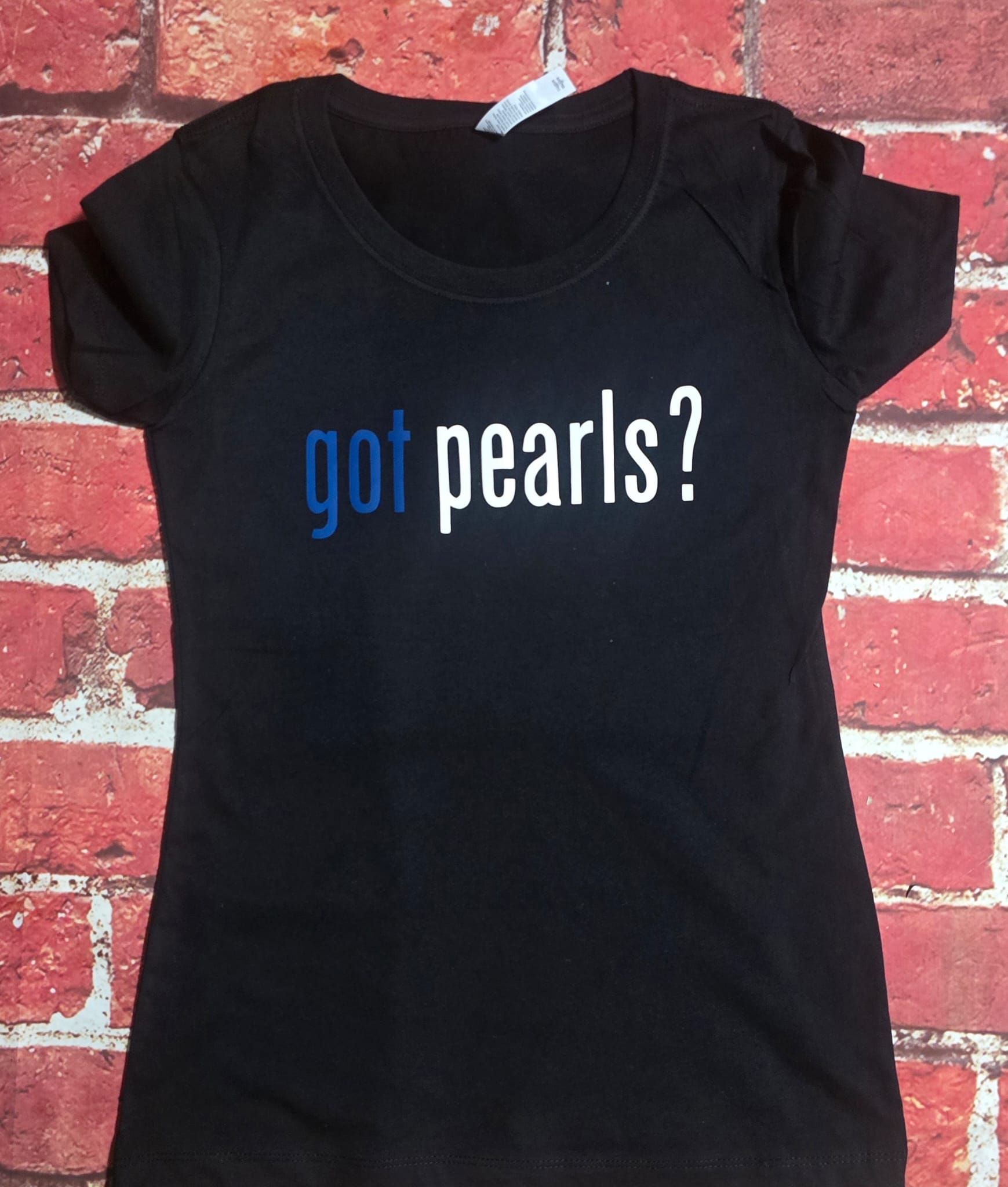 Got Pearls (Blue & White)