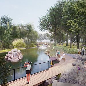 Grande Poudrière Ponds, Parc Jean-Drapeau