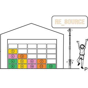 Réemploi de la toiture olympique competition