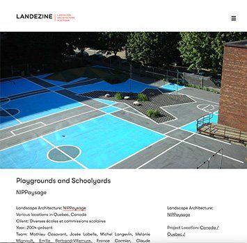 LANDEZINE.COM