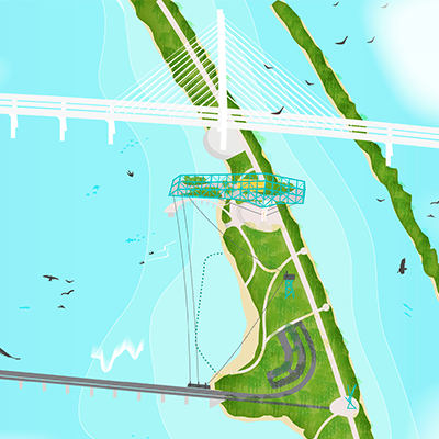DEMOLITION AND RECYCLING OF THE FORMER CHAMPLAIN BRIDGE