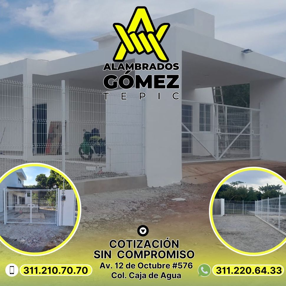 ALAMBRADOS GÓMEZ TEPIC  