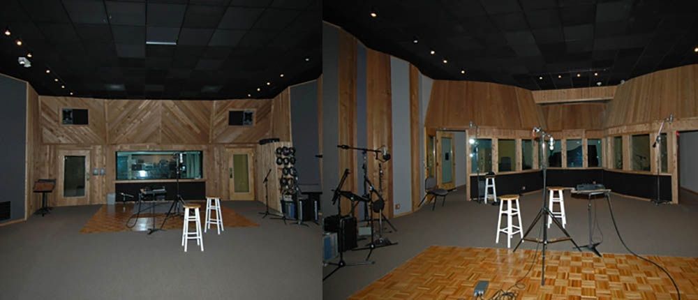 Wood Paneling for Recording Studio