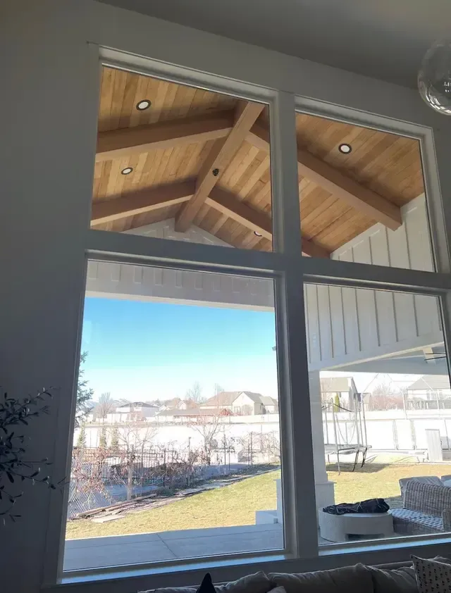 The front door of a house has the number 1237 on it