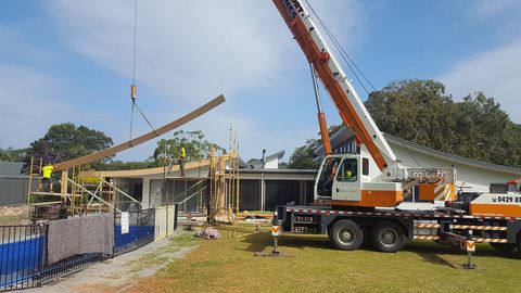 During Construction — Aspex Construction in Port Macquarie, NSW