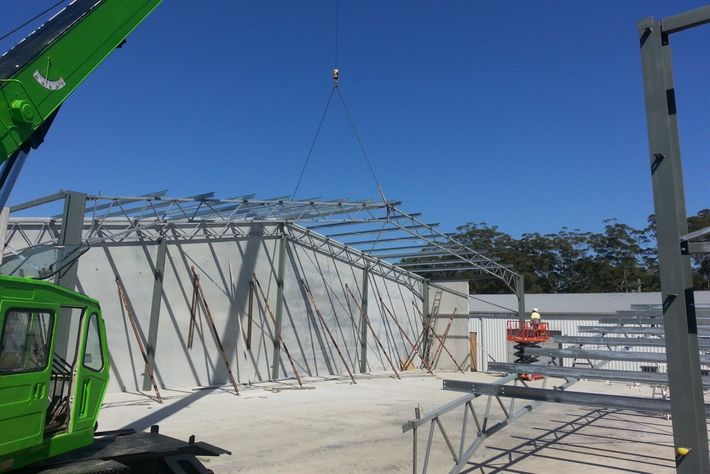 Industrial Construction — Aspex Construction in Port Macquarie, NSW